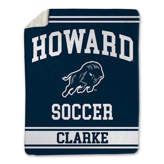 Howard - NCAA Men's Soccer : Bryson Clarke - Blanket-0