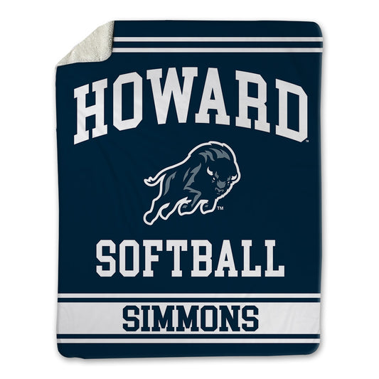 Howard - NCAA Softball : Brooke Simmons - Blanket-0