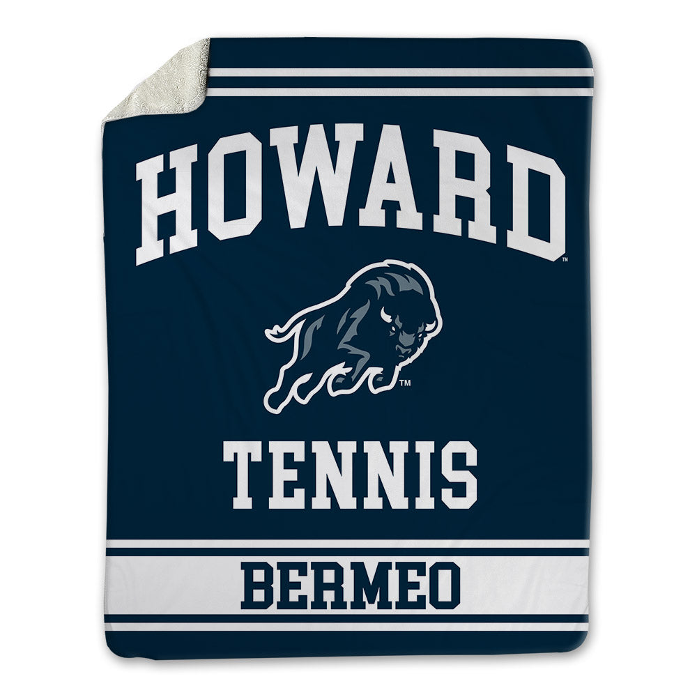 Howard - NCAA Men's Tennis : Nathan Bermeo - Blanket-0