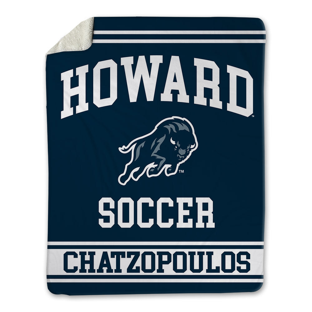 Howard - NCAA Men's Soccer : Grigorios Chatzopoulos - Blanket-0