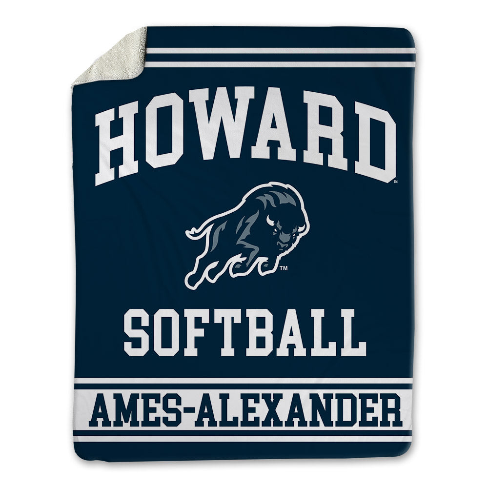 Howard - NCAA Softball : Taylor Ames-Alexander - Blanket-0
