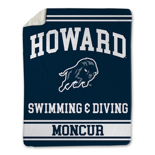 Howard - NCAA Men's Swimming & Diving : Ayrton Moncur - Blanket-0