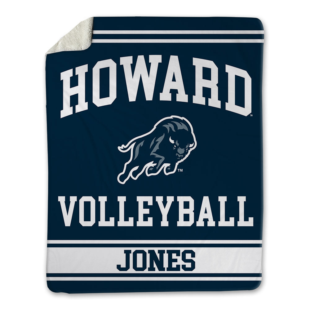Howard - NCAA Women's Volleyball : Sydnei Jones - Blanket-0