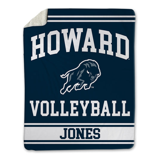 Howard - NCAA Women's Volleyball : Sydnei Jones - Blanket-0