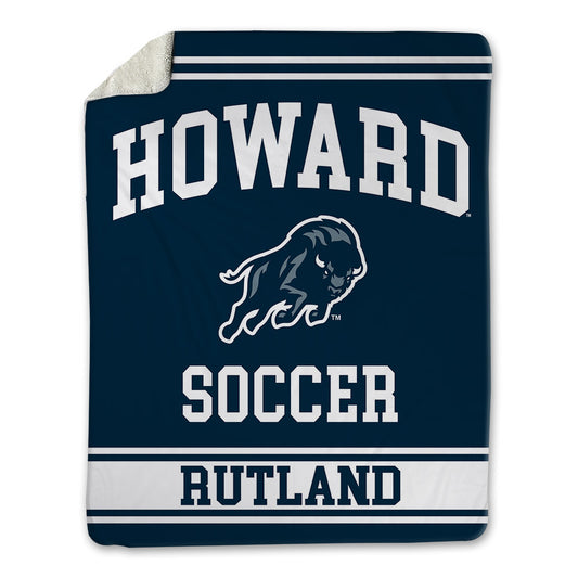 Howard - NCAA Women's Soccer : Alauna Rutland - Blanket-0