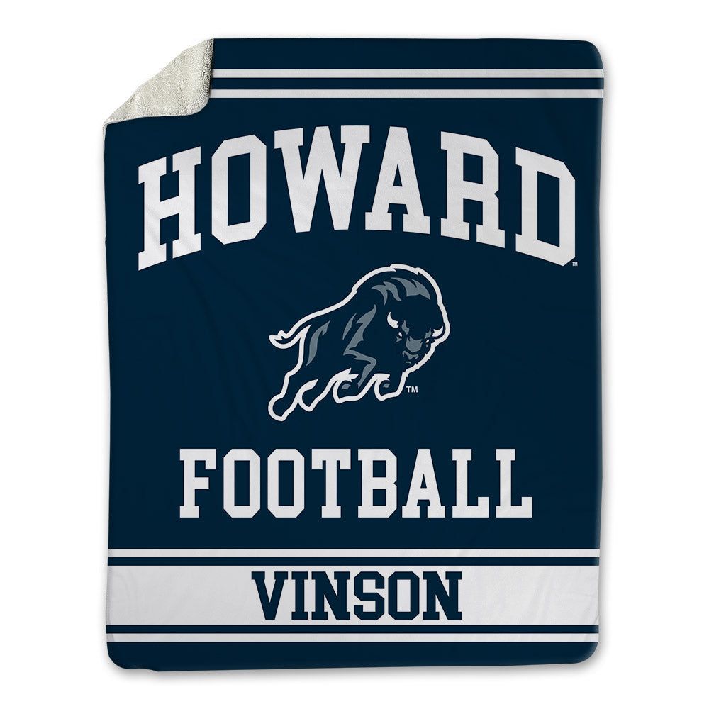 Howard - NCAA Football : Glen Vinson - Blanket-0
