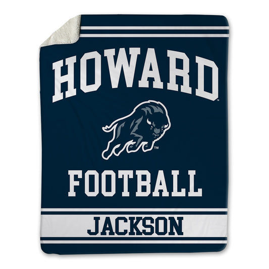 Howard - NCAA Football : Zaden Jackson - Blanket-0
