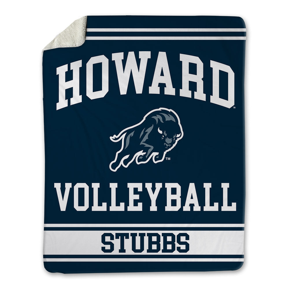 Howard - NCAA Women's Volleyball : Tiana Stubbs - Blanket-0