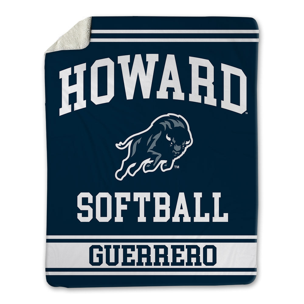 Howard - NCAA Softball : Mia Guerrero - Blanket-0