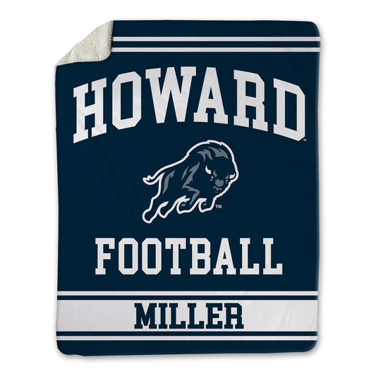Howard - NCAA Football : Myles Miller - Blanket-0