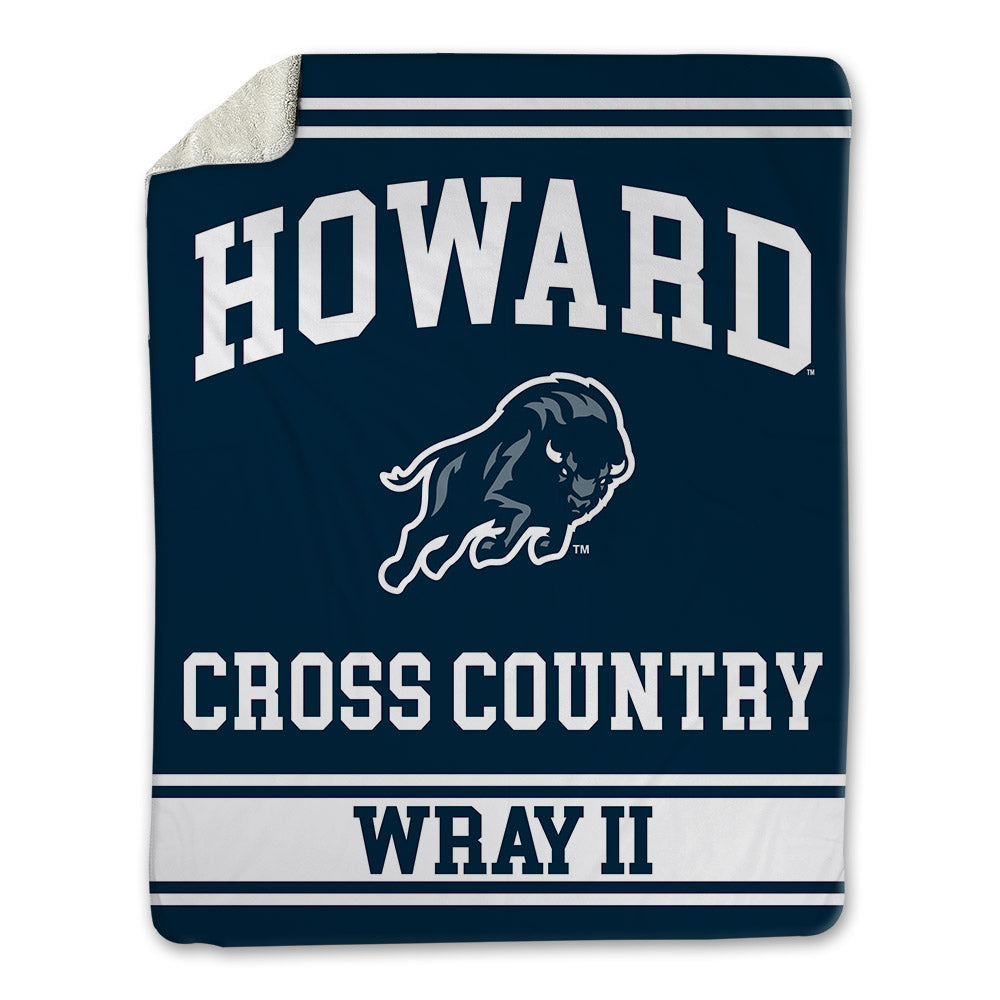 Howard - NCAA Men's Cross Country : Sean Wray II - Blanket-0