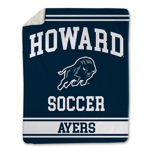 Howard - NCAA Women's Soccer : Hailey Ayers - Blanket-0