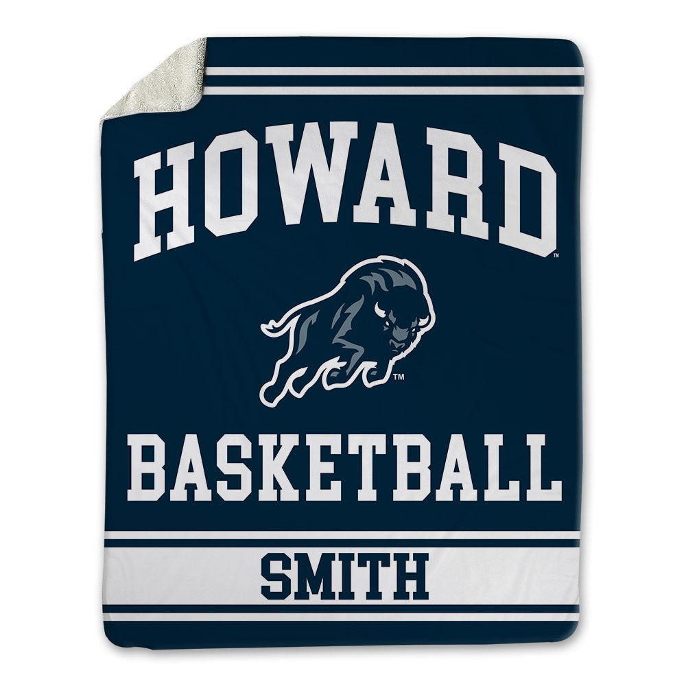 Howard - NCAA Men's Basketball : River Smith - Blanket-0