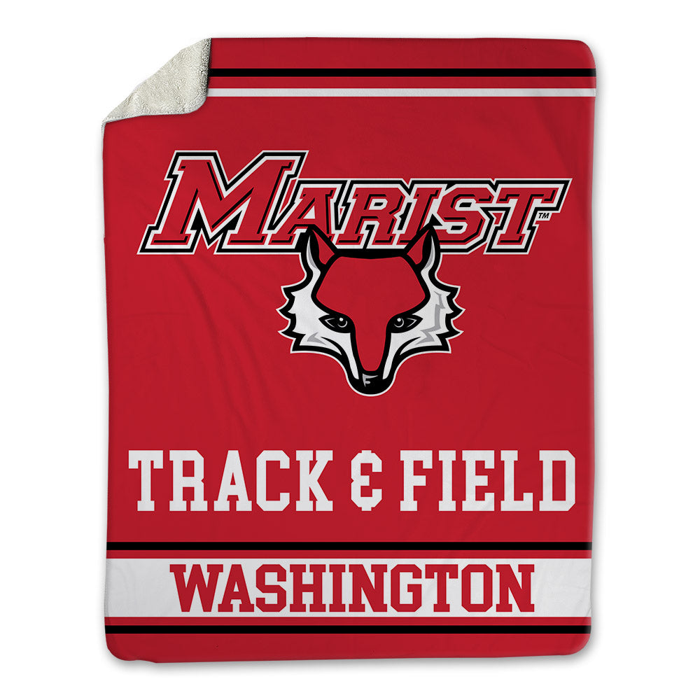 Marist - NCAA Men's Track & Field : Simeon Washington - Blanket-0