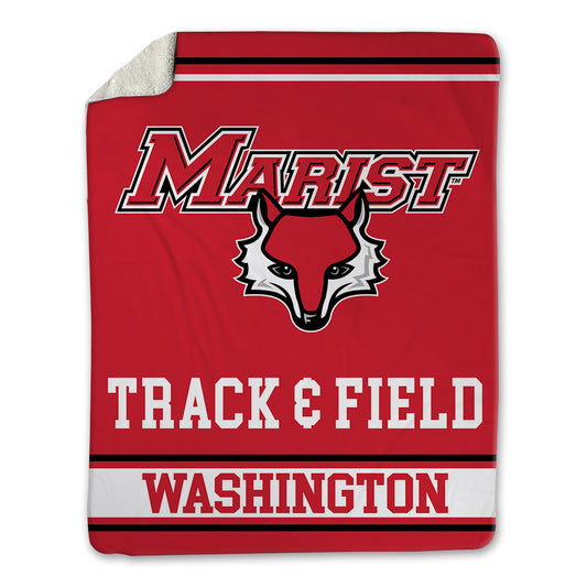 Marist - NCAA Men's Track & Field : Simeon Washington - Blanket-0