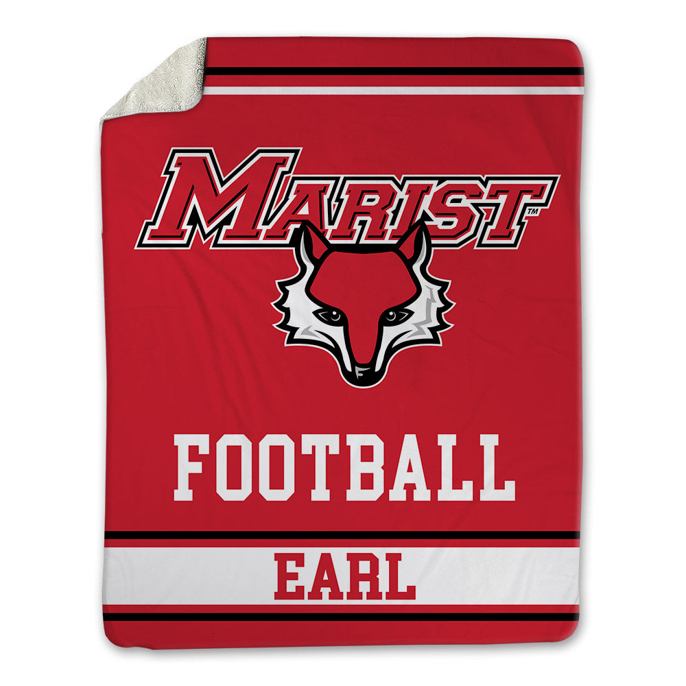 Marist - NCAA Football : Bruce Earl - Blanket-0