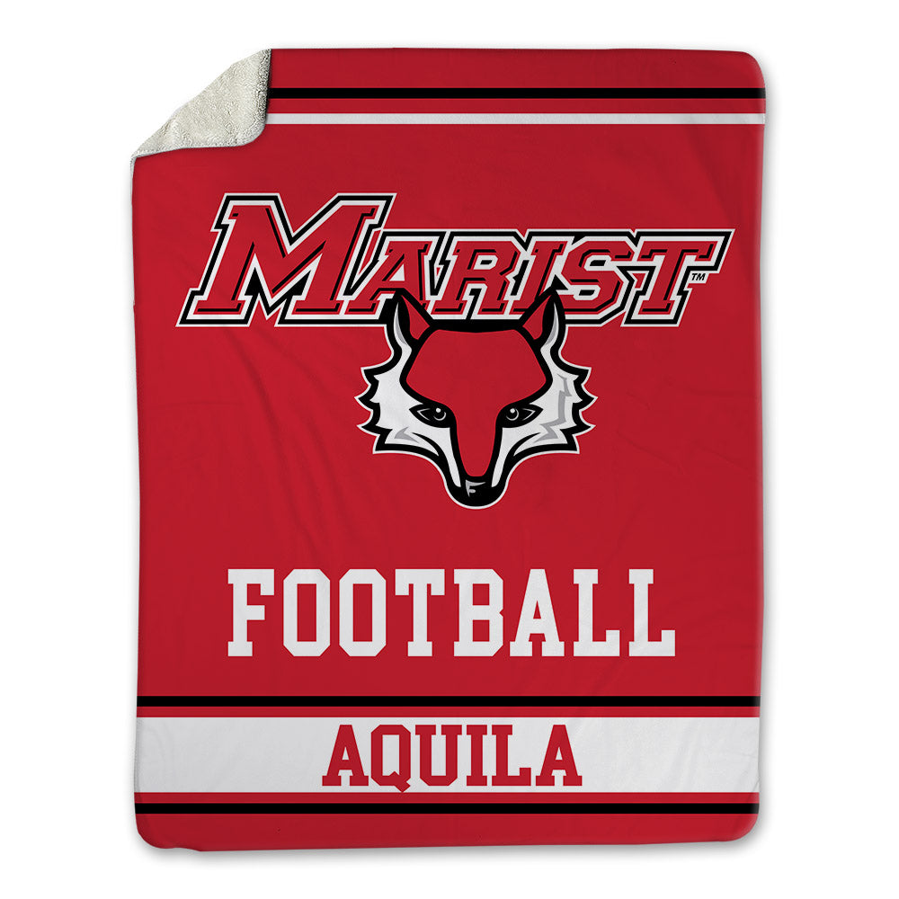 Marist - NCAA Football : Anthony Aquila - Blanket-0