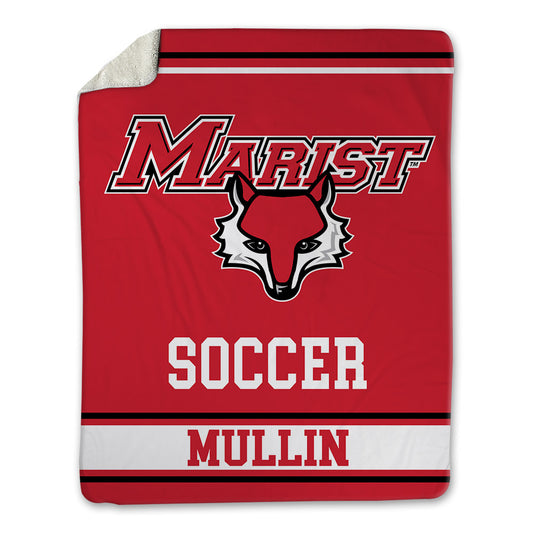Marist - NCAA Women's Soccer : Ariana Mullin - Blanket-0