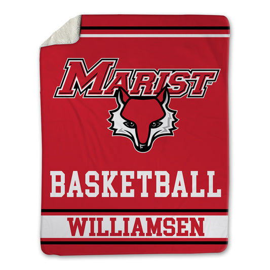 Marist - NCAA Women's Basketball : Danielle Williamsen - Blanket-0