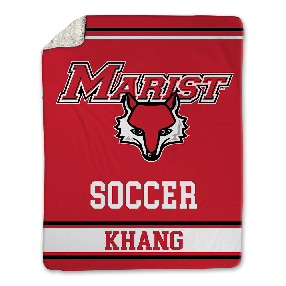 Marist - NCAA Men's Soccer : Leo Khang - Blanket-0