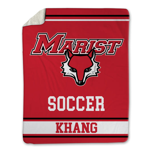 Marist - NCAA Men's Soccer : Leo Khang - Blanket-0