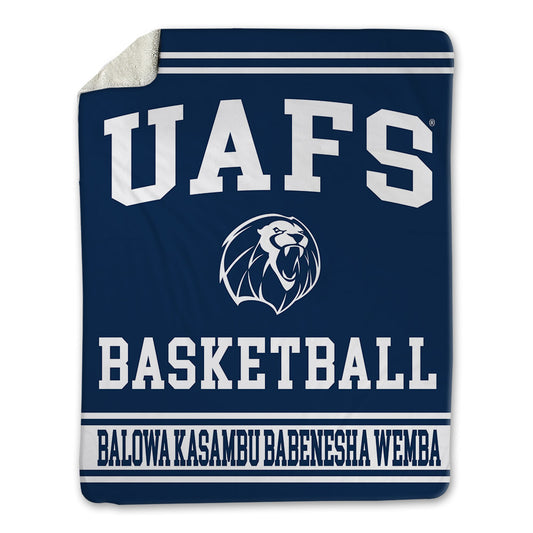 UA Fort Smith - NCAA Women's Basketball : Marie-Rose Priscilla Balowa KASAMBU BABENESHA Wemba - Blanket-0