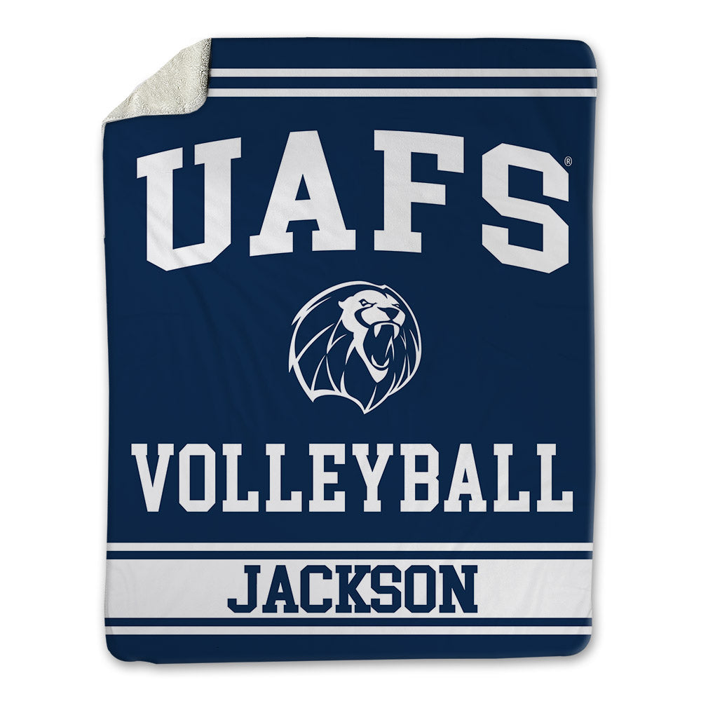 UA Fort Smith - NCAA Women's Volleyball : Abbey Jackson - Blanket-0