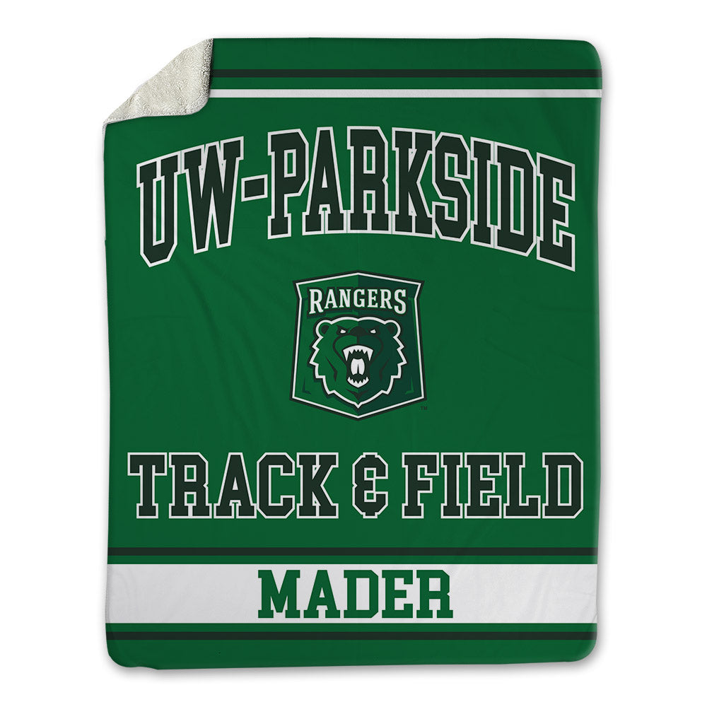 UW Parkside - NCAA Women's Track & Field : Brooke Mader - Blanket-0