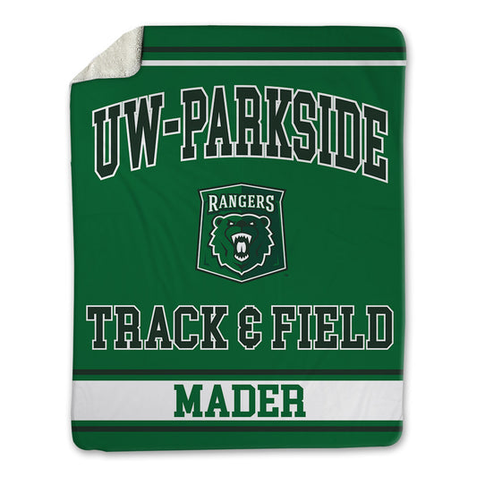UW Parkside - NCAA Women's Track & Field : Brooke Mader - Blanket-0