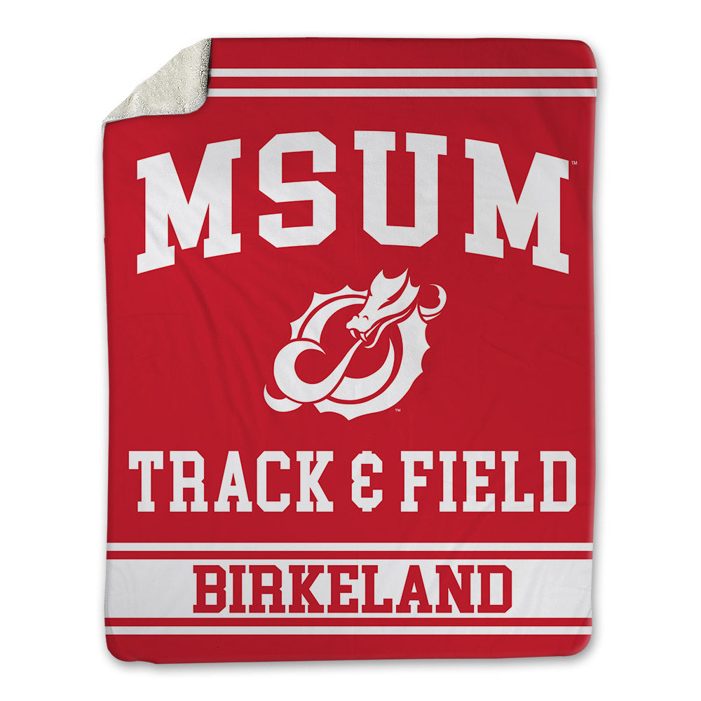 MSUM - NCAA Women's Track & Field : Liv Birkeland - Blanket-0