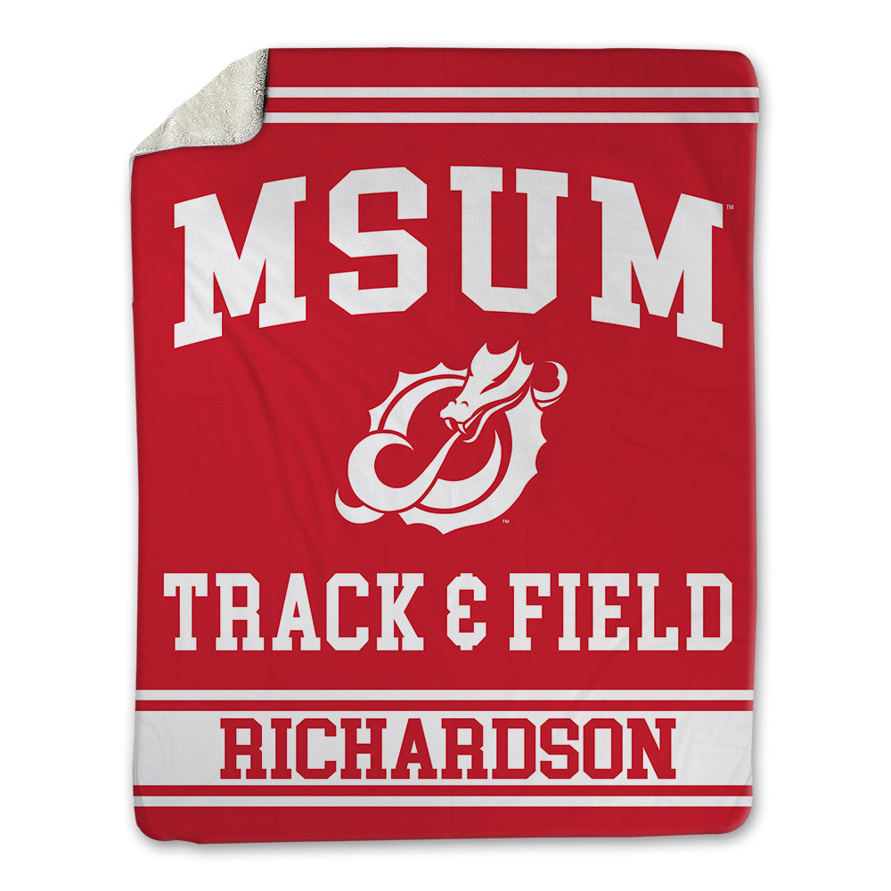 MSUM - NCAA Men's Track & Field : Rory Richardson - Blanket-0