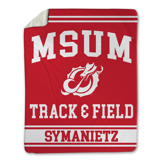 MSUM - NCAA Men's Track & Field : Owen Symanietz - Blanket-0