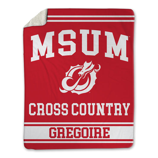 MSUM - NCAA Men's Cross Country : Jared Gregoire - Blanket-0