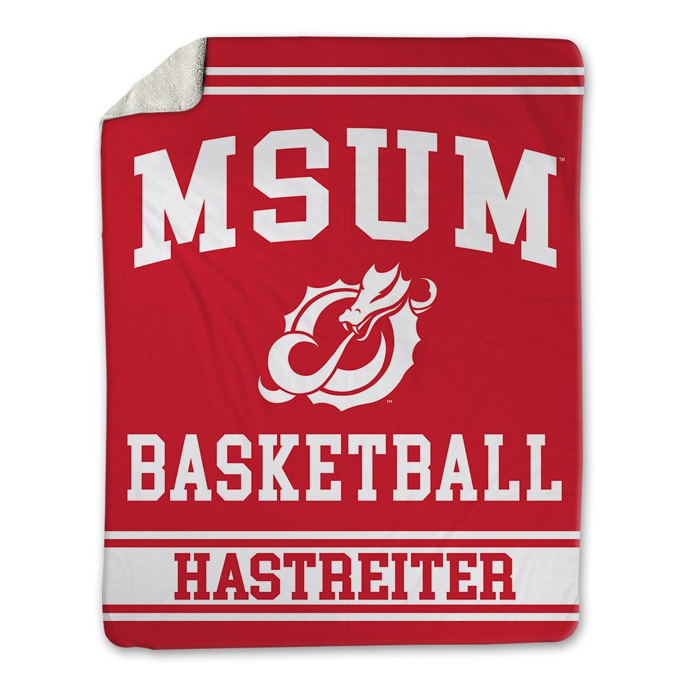 MSUM - NCAA Men's Basketball : Sam Hastreiter - Blanket-0