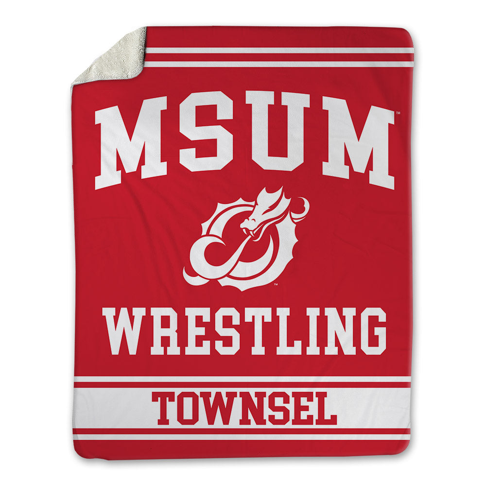MSUM - NCAA Wrestling : Jesiah Townsel - Blanket-0