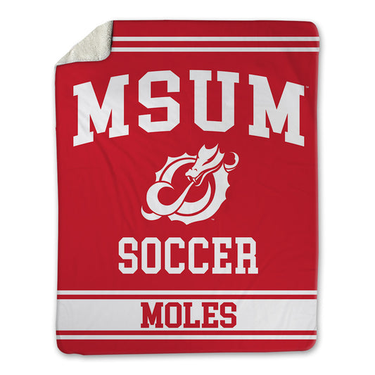 MSUM - NCAA Women's Soccer : Kadin Moles - Blanket-0