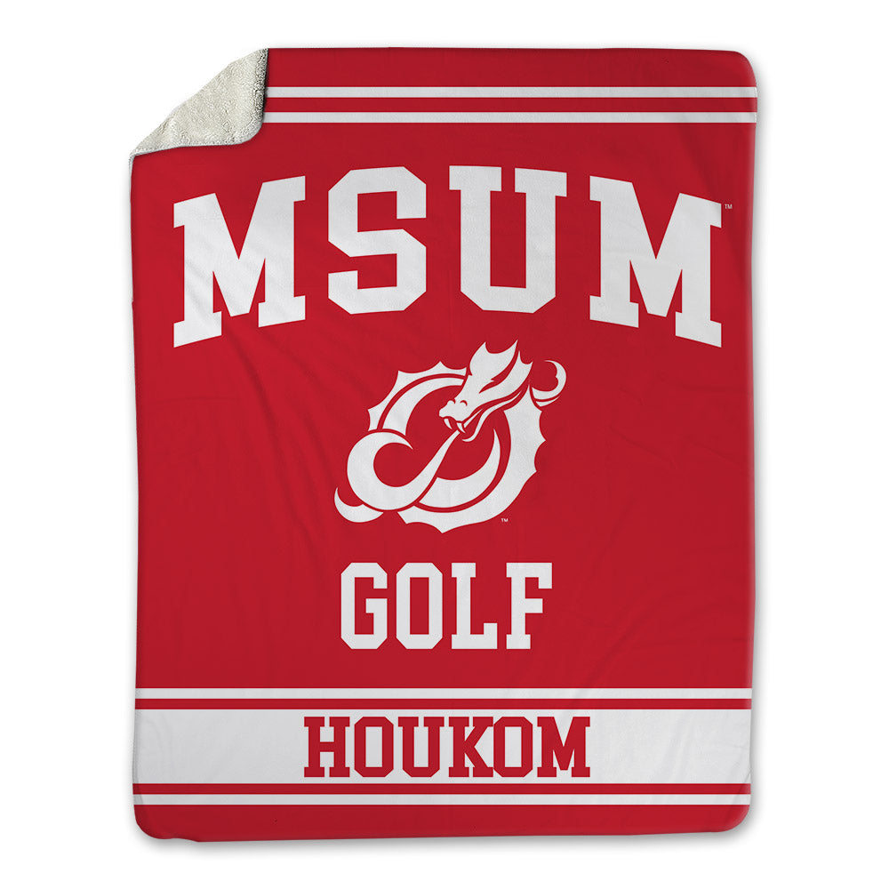 MSUM - NCAA Women's Golf : Adi Houkom - Blanket-0