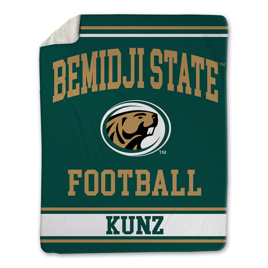 Bemidji State - NCAA Football : Brandon Kunz - Blanket-0