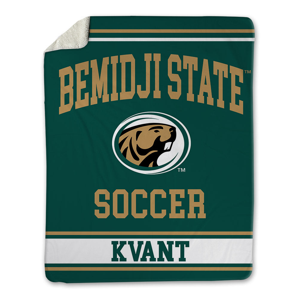 Bemidji State - NCAA Women's Soccer : Claire Kvant - Blanket-1