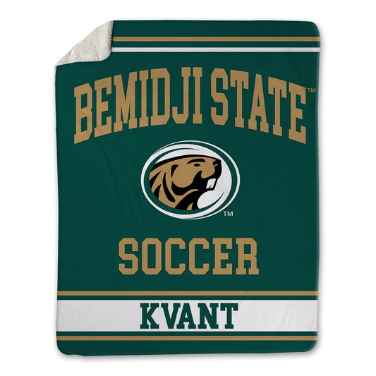 Bemidji State - NCAA Women's Soccer : Claire Kvant - Blanket-0