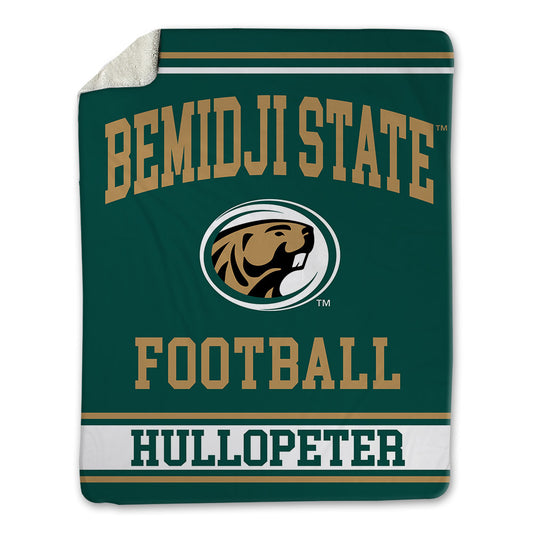 Bemidji State - NCAA Football : Breckin Hullopeter - Blanket-0