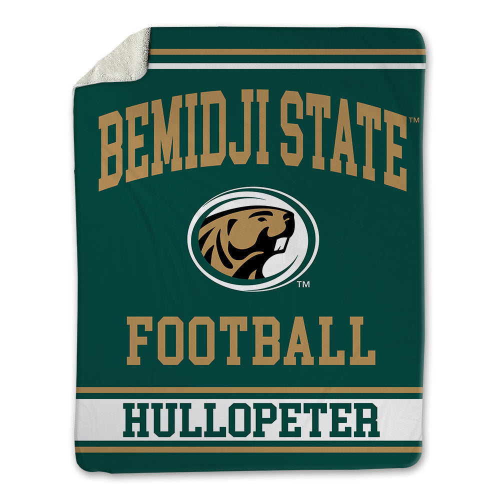 Bemidji State - NCAA Football : Breckin Hullopeter - Blanket-0