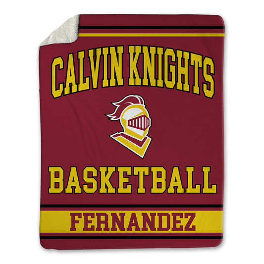Calvin - NCAA Women's Basketball : Anna Fernandez - Blanket-0