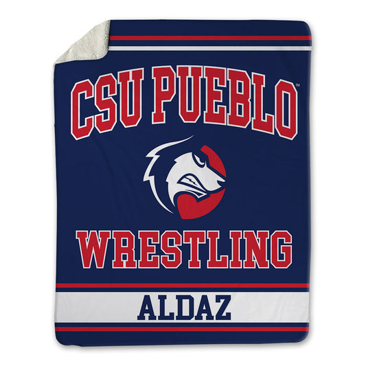 CSU Pueblo - NCAA Wrestling : Zach Aldaz - Blanket-0