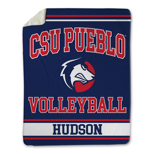 CSU Pueblo - NCAA Women's Volleyball : Gabriela Hudson - Blanket-0