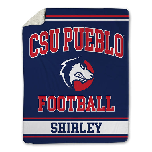 CSU Pueblo - NCAA Football : Corbin Shirley - Blanket-0