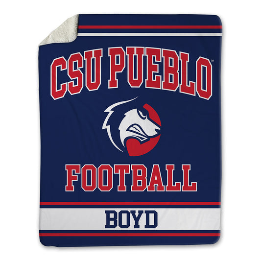 CSU Pueblo - NCAA Football : Bryce Boyd - Blanket-0