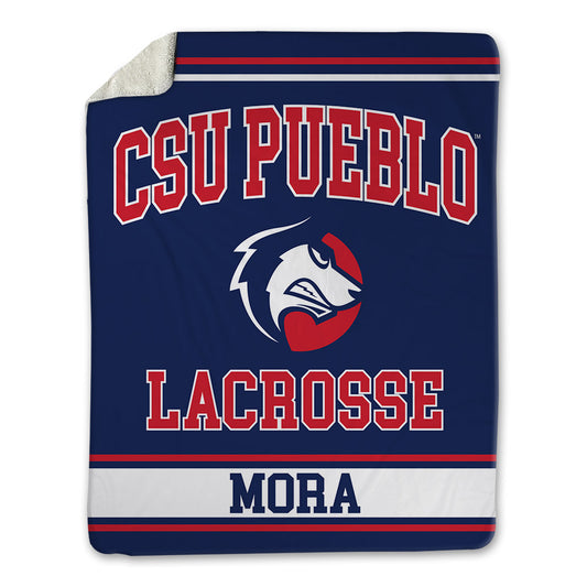 CSU Pueblo - NCAA Women's Lacrosse : Chloe Mora - Blanket-0