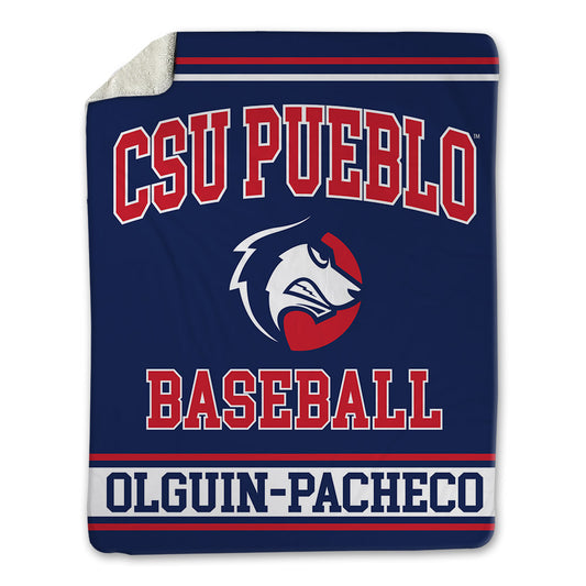 CSU Pueblo - NCAA Baseball : Jake Olguin-Pacheco - Blanket-0
