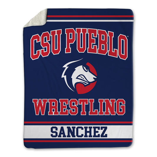 CSU Pueblo - NCAA Wrestling : Juell Sanchez - Blanket-0